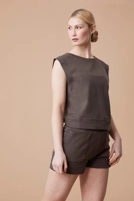 Lunar Oversized - top damski - Green Active People