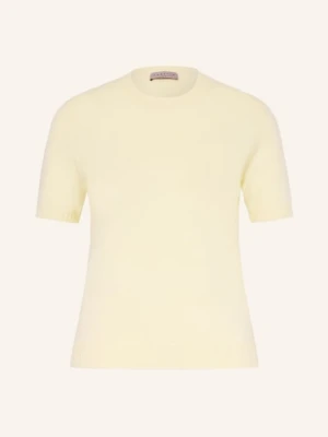Lunaria Cashmere Dzianinowa Koszulka Z Kaszmiru gelb