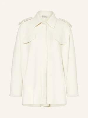 Lunaria Cashmere Kurtka Wełniana Z Kaszmirem weiss