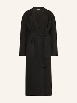 Lunaria Cashmere Płaszcz Z Kaszmiru schwarz