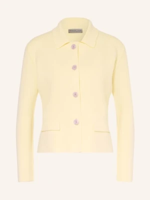 Lunaria Cashmere Sweter Z Kaszmiru gelb