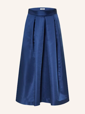 Lunatica Milano Plisowana Spódnica blau