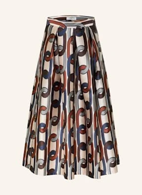 Lunatica Milano Plisowana Spódnica grau