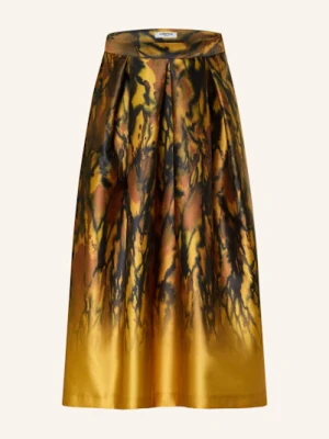 Lunatica Milano Plisowana Spódnica orange