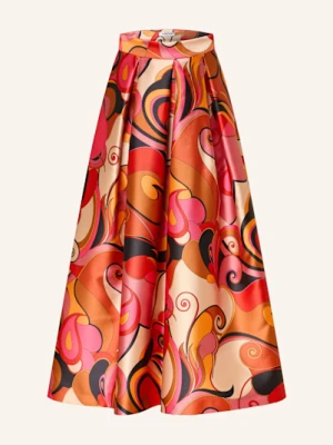 Lunatica Milano Plisowana Spódnica orange