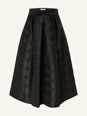 Lunatica Milano Plisowana Spódnica schwarz