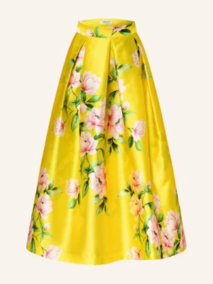Lunatica Milano Satynowa Spódnica gelb