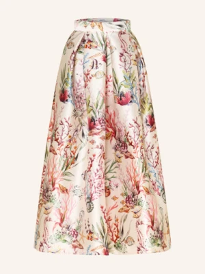 Lunatica Milano Satynowa Spódnica weiss