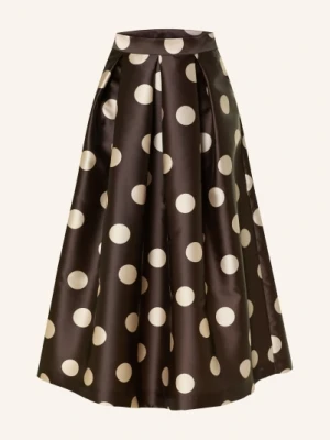 Lunatica Milano Spódnica Plisowana braun
