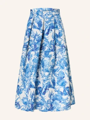 Lunatica Milano Spódnica Żakardowa blau
