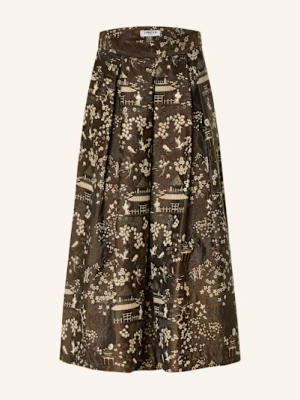 Lunatica Milano Spódnica Żakardowa rot