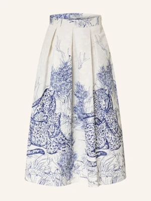 Lunatica Milano Spódnica Żakardowa weiss