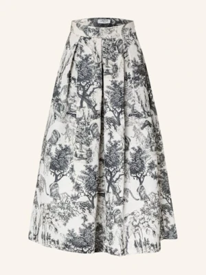 Lunatica Milano Spódnica Żakardowa weiss