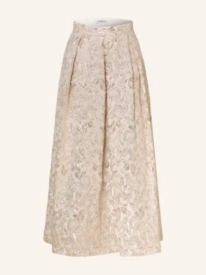 Lunatica Milano Spódnica Żakardowa Z Błyszczącą Przędzą silber