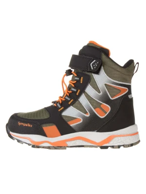 Lurchi Kozaki zimowe w kolorze czarno-oliwkowym rozmiar: 32