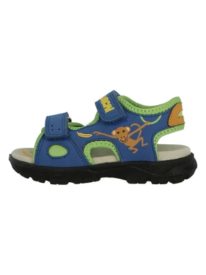 Lurchi Sandały "Kio-S" w kolorze niebiesko-zielonym rozmiar: 27