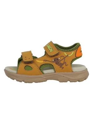 Lurchi Sandały "Kio-S" w kolorze zielono-pomarańczowym rozmiar: 31