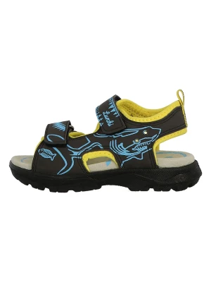 Lurchi Sandały "Korall-S" w kolorze złoto-czarnym rozmiar: 28