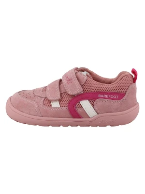Lurchi Skórzane buty "Jago" w kolorze jasnoróżowym do chodzenia na boso rozmiar: 35