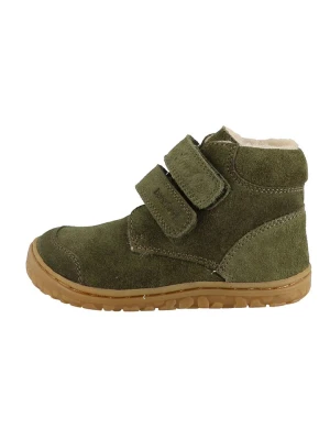 Lurchi Skórzane buty "Nimbi" w kolorze khaki do chodzenia na boso rozmiar: 25