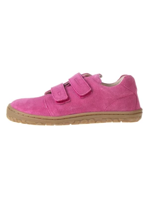 Lurchi Skórzane buty "Noah-S" w kolorze różowym do chodzenia na boso rozmiar: 35