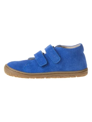 Lurchi Skórzane buty "Norik-S" w kolorze niebieskim do chodzenia na boso rozmiar: 22
