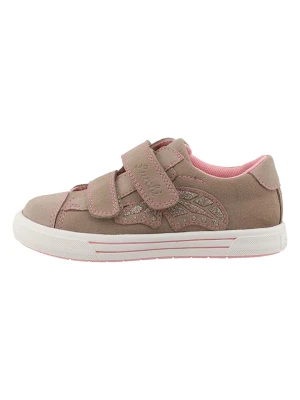 Lurchi Skórzane sneakersy "Bikira" w kolorze jasnobrązowym rozmiar: 31