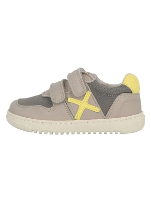 Lurchi Skórzane sneakersy "Monti" w kolorze szarym rozmiar: 31