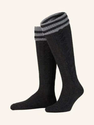 Lusana Podkolanówki Do Stroju Ludowego grau