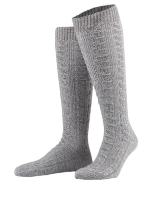 Lusana Podkolanówki Do Stroju Ludowego grau