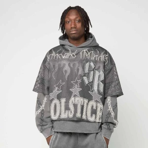 Luxe Club Mesh 2-FER Hoodie Smoke Rise