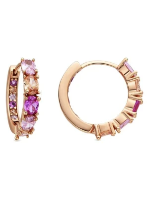 Luxenter Kolczyki-kreole z cyrkoniami rozmiar: onesize