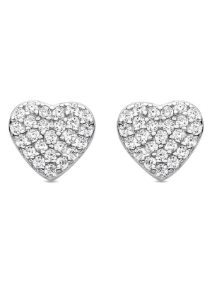 Luxenter Srebrne kolczyki-wkrętki z cyrkoniami rozmiar: onesize