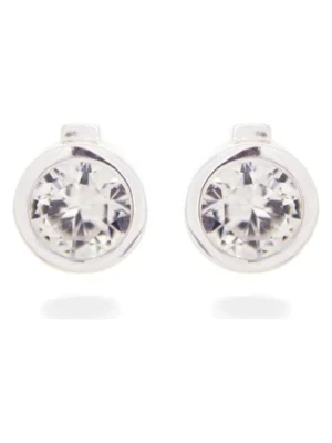 Luxenter Srebrne kolczyki-wkrętki z cyrkoniami rozmiar: onesize