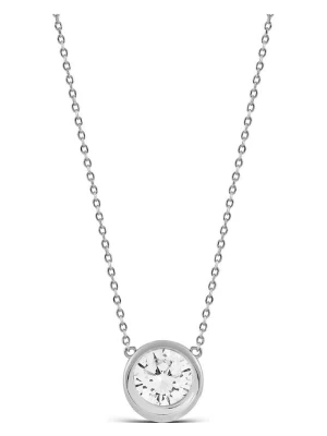 Luxenter Srebrny naszyjnik z elementem ozdobnym rozmiar: onesize