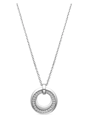 Luxenter Srebrny naszyjnik z zawieszką rozmiar: onesize