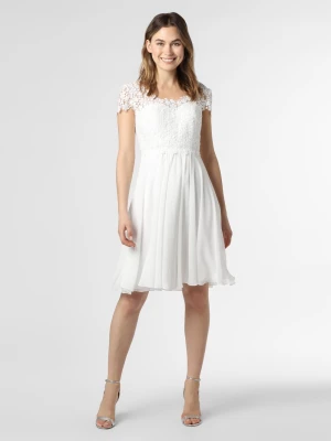 Luxuar Fashion Damska suknia ślubna Kobiety biały jednolity,