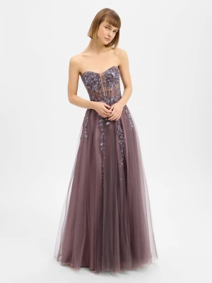 Luxuar Fashion Suknia wieczorowa dla kobiet Kobiety lila