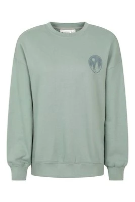 Luźna bluza damska z nadrukiem - Green Mountain Warehouse