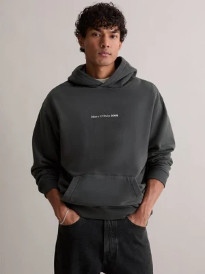 Luźna bluza z kapturem Marc O'Polo černá