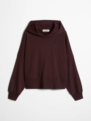 Luźna bluza z kapturem Marc O'Polo hnědá