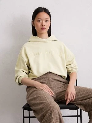 Luźna bluza z kapturem z logo Marc O'Polo