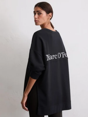 Luźna bluza z logo Marc O'Polo černá