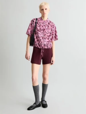 Luźna bluzka z krótkim rękawem Marc O'Polo