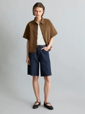 Luźna bluzka z krótkim rękawem Marc O'Polo