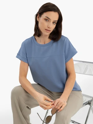 Luźna bluzka z modalem TM-FINA Volcano