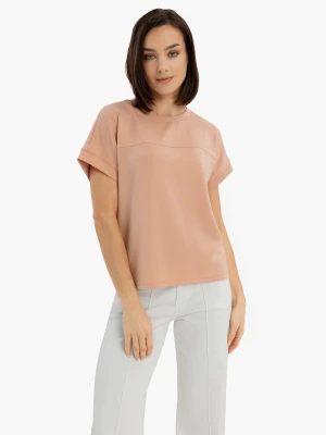 Luźna bluzka z modalem TM-FINA Volcano