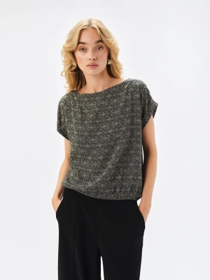 Luźna bluzka z wzorem etno Top Secret