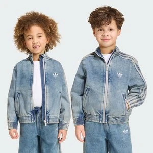 LUŹNA DENIMOWA BLUZA DRESOWA FIREBIRD Adidas Worn Blue Denim