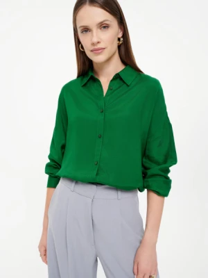 Luźna koszula ciemna zieleń Greenpoint